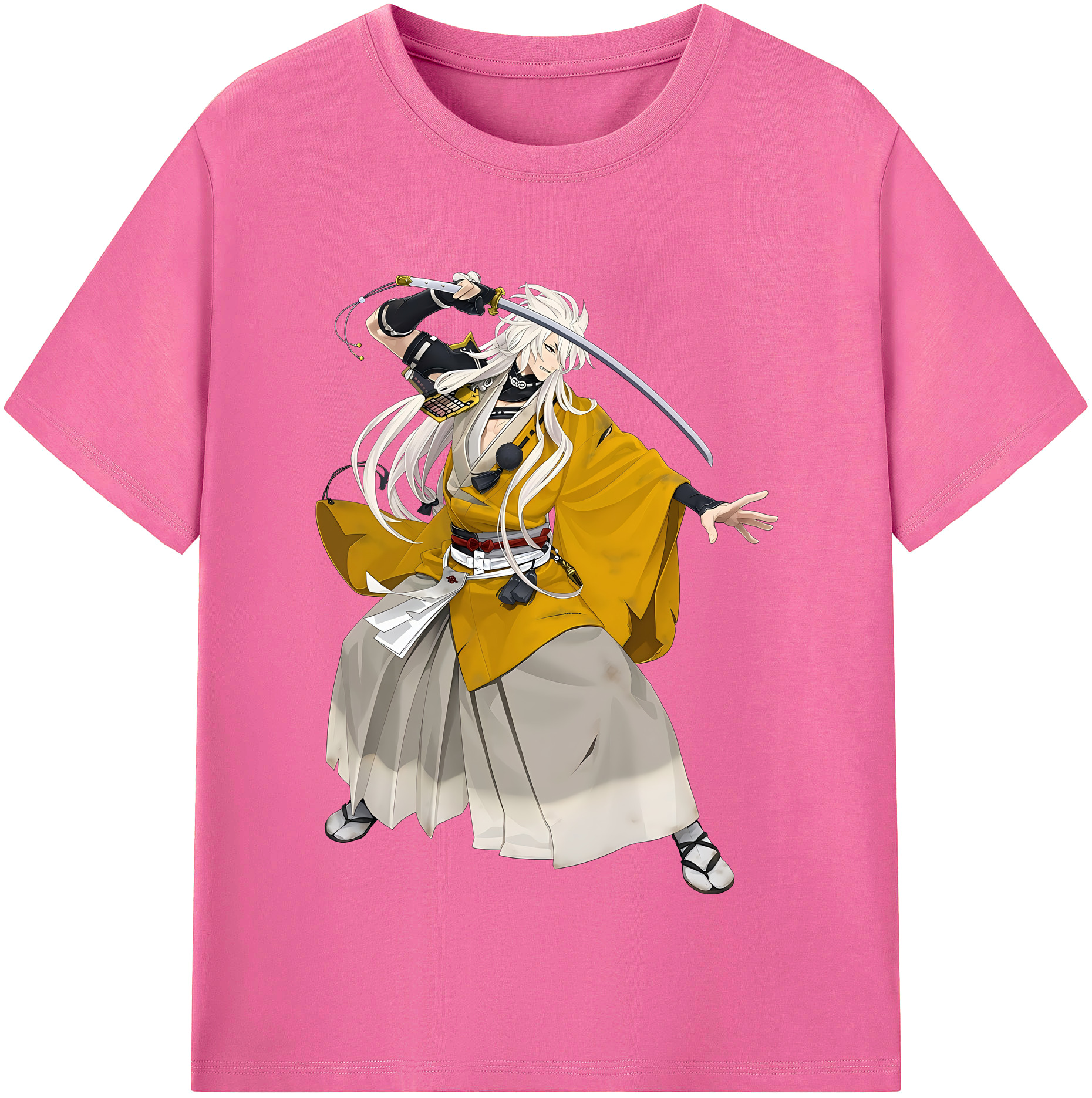 （画像用） 刀剣乱舞 Touken Ranbu レディースカジュアルプリントTシャツ（綿100％）
